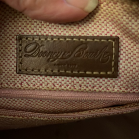 Dooney and Bourke Leather Hobo Bag - Picture 7 of 9